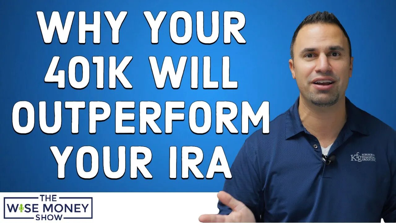 Why Your 401k Will Outperform Your IRA - Especially in 2022