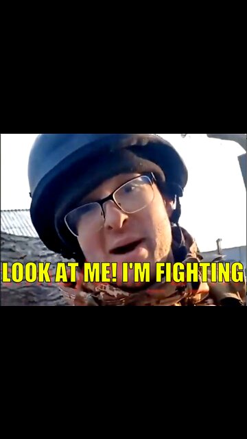 Ukrainian neo-Nazi “video blogger” Praised Himself Before Rapid Denazification Takes Place Live