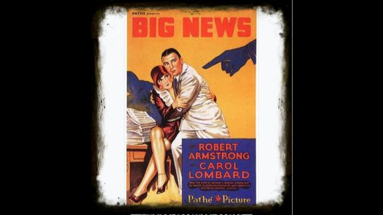 Big News 1929 | American Pre Code Movies | Classic Crime Drama | Vintage Full Movies