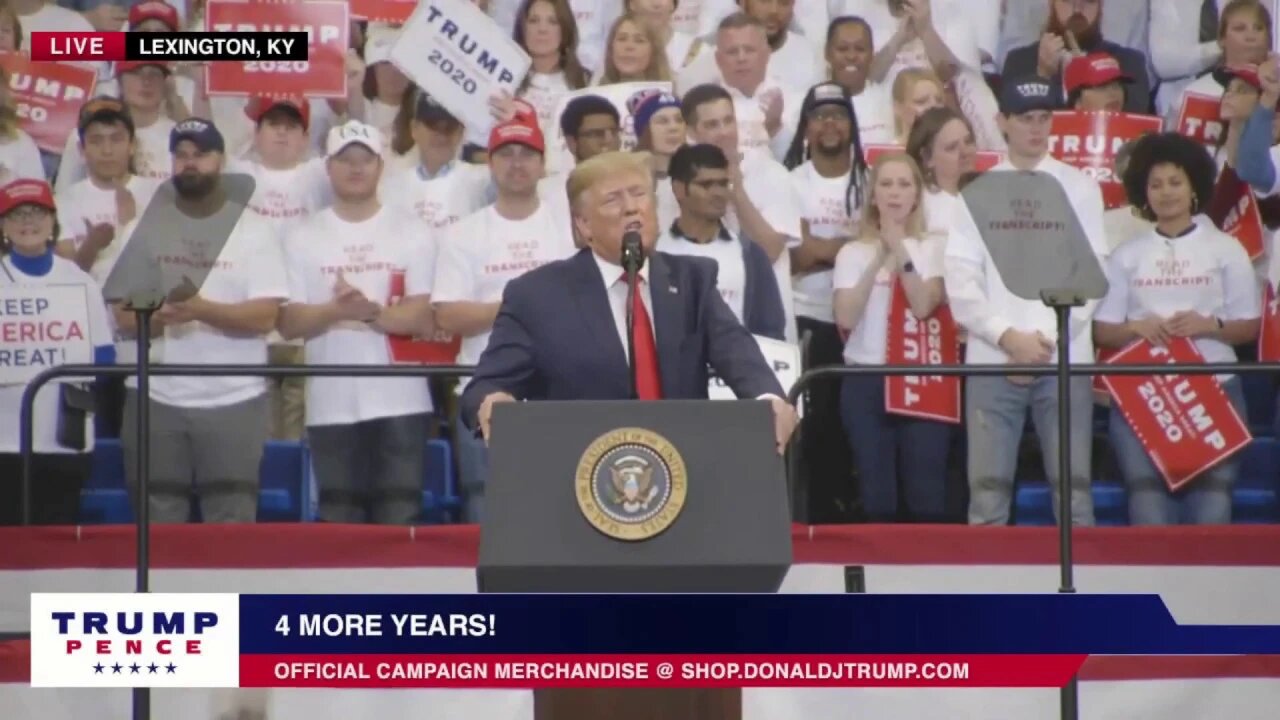 🔴👀🔴 President Trump in Lexington, KY