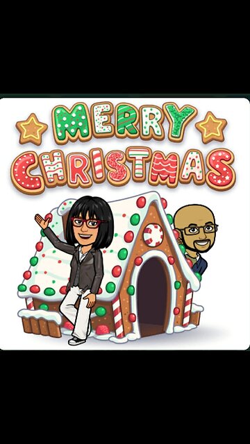 Merry Christmas from Elle and Dr. B