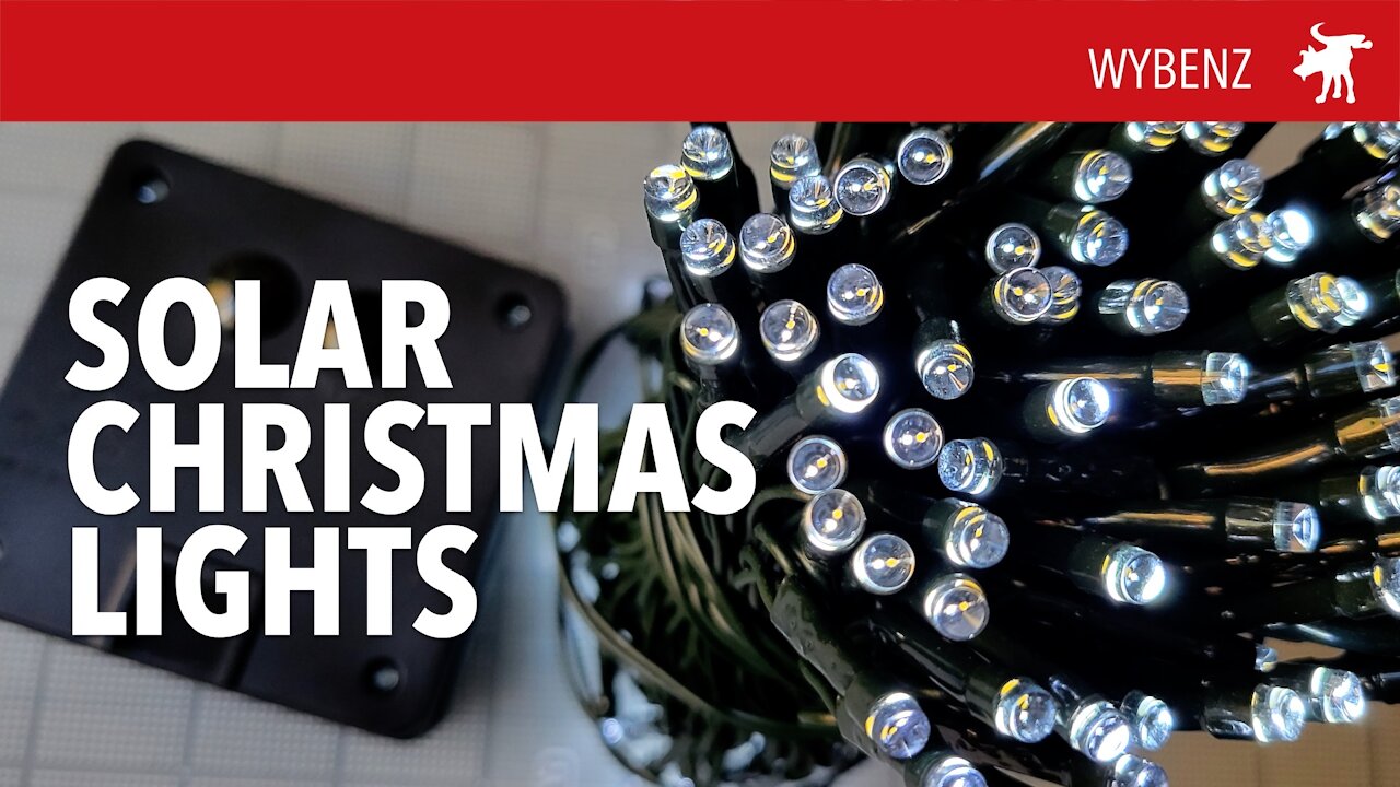 Wybenz Solar Christmas String Lights