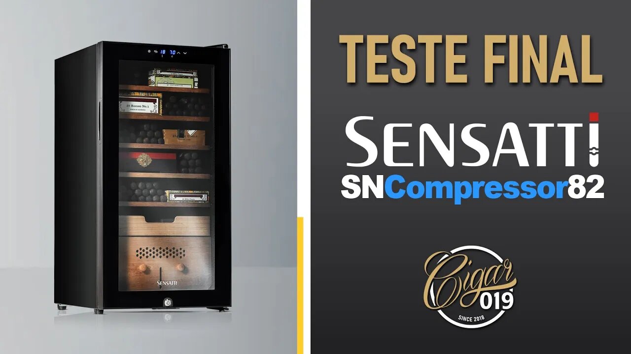 Cigar 019 - Termoumidor Sensatti SNCompressor82 - O melhor equipamento da Sensatti