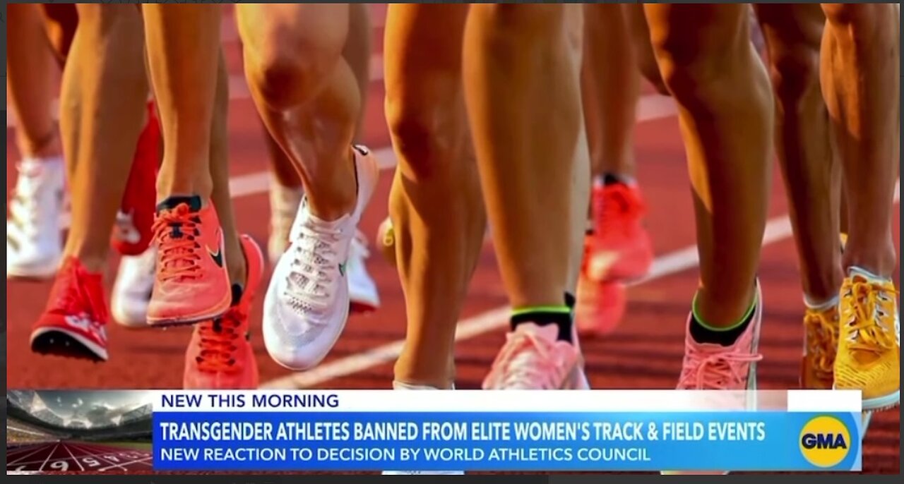 Dudes pretending to be women banned from women’s track & field