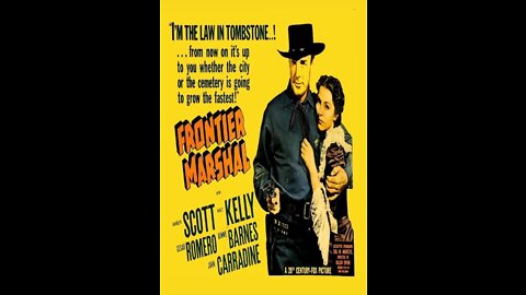 Frontier Marshal 1939 Western, Randolph Scott.