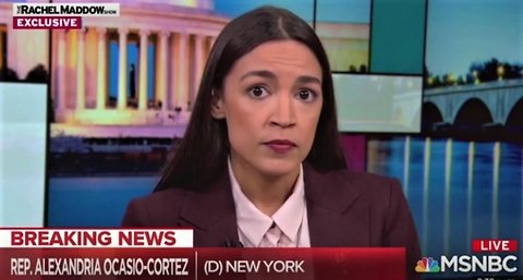 Alexandria Ocasio-Cortez whines that she can't give laptops to her 'caseworkers' because of shutdown