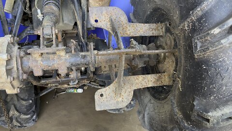 350d rt rear hub repair 1