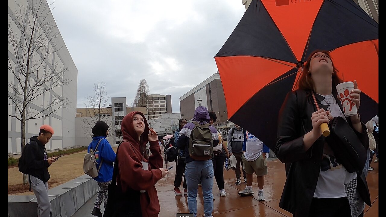 Georgia State University: Homosexuals Heckle, Sinner Throws Water On Me, Mockers and Scorners, Speaking w/ A Couple Of True Christian Students