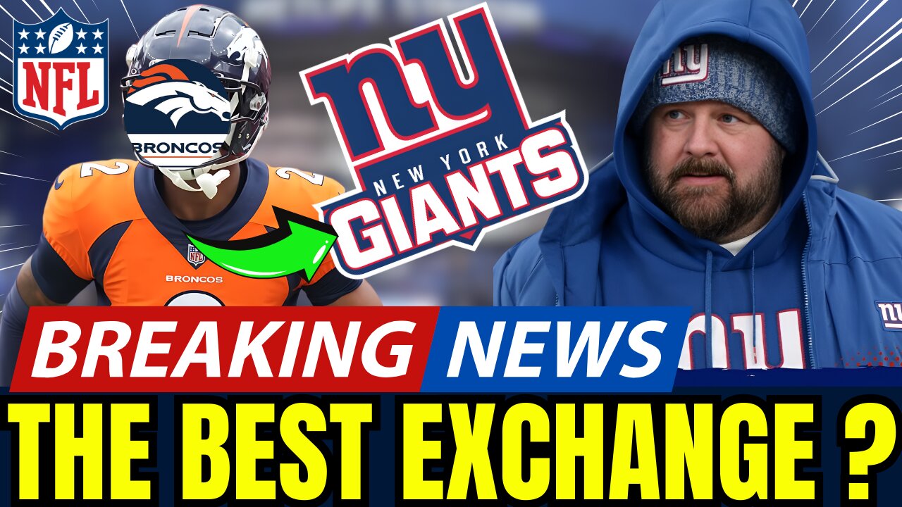 🚨 DO YOU THINK THIS EXCHANGE WOULD BE BETTER THAN THE CHOICE? NEW YORK GIANTS NEWS TODAY! NFL NEWS