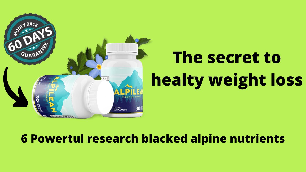 Alpilan weight loss supplement (reviews)