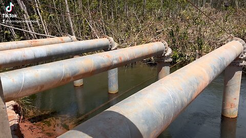 Captação gigante para Irrigação no Brasil