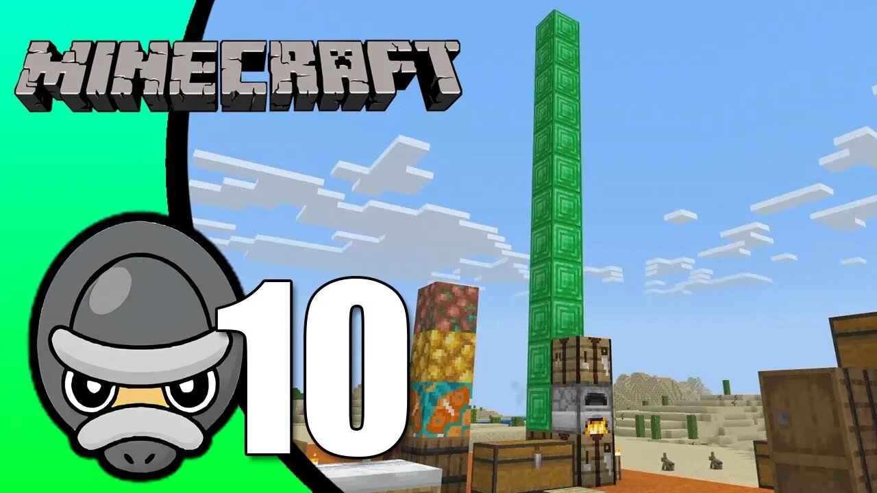 Digging a Giant Hole in Minecraft // Part 10