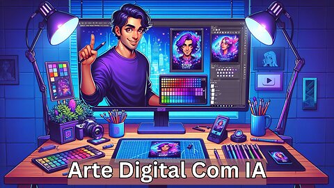Como Criar Uma Loja de Arte Digital com IA!
