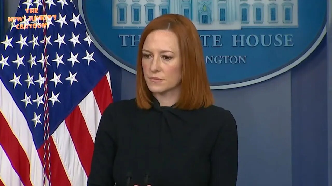 Psaki was pressed by reporters on canceling a Trump policy on the border.
