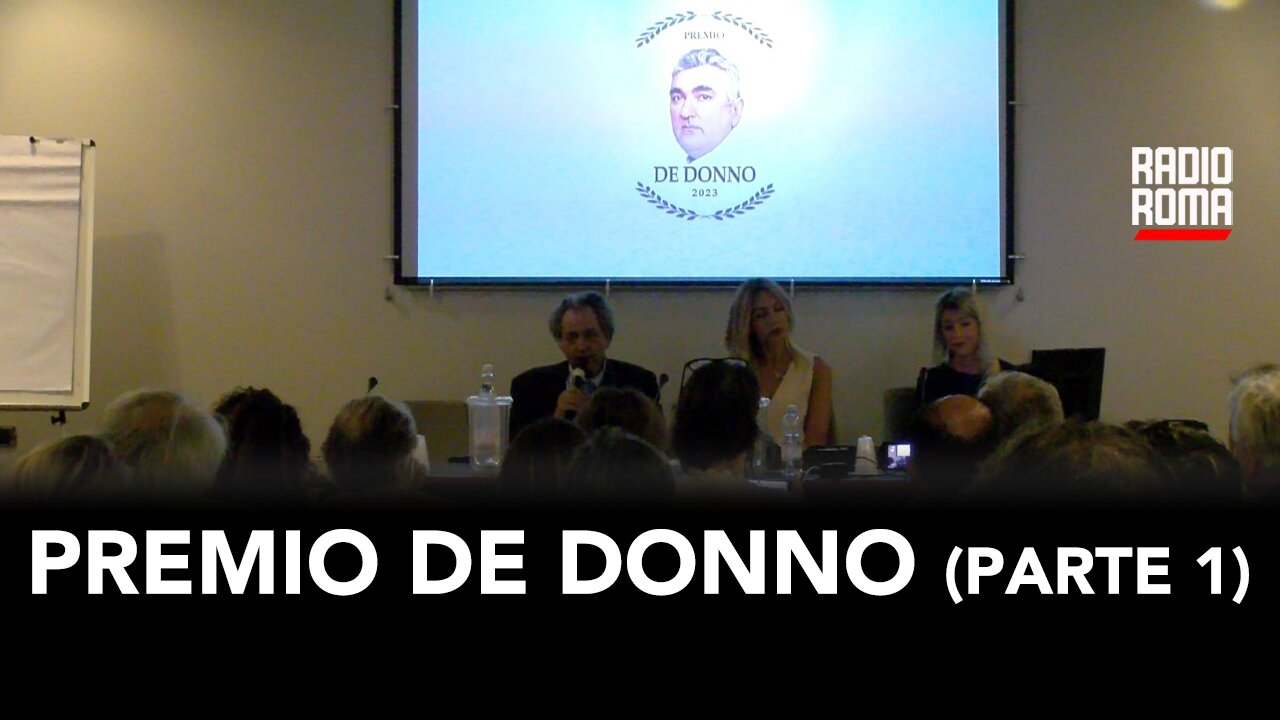 PREMIO DE DONNO 2023 (Prima Parte)