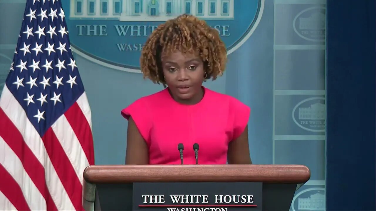 Karine Jean-Pierre Claims Biden Is "Lowering The Deficit," But He's Actually Increasing Deficit