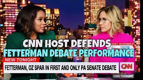 CNN Host tries DESPERATELY to put POSITIVE SPIN on Fetterman Debate Performance (Fails Miserably)