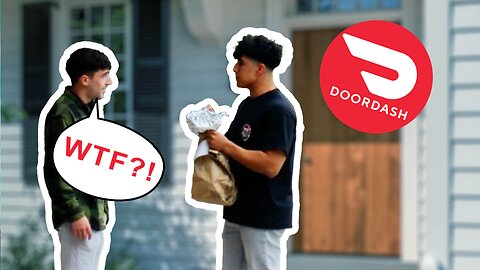 DOORDASHER Eats People's Food