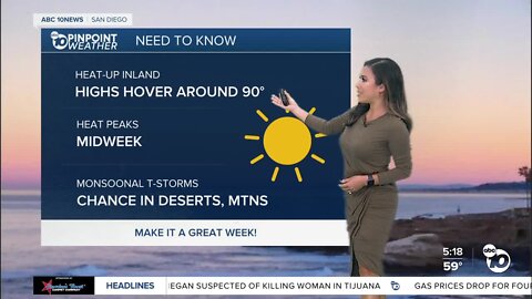 ABC 10News Pinpoint Weather with Weather Anchor Vanessa Paz