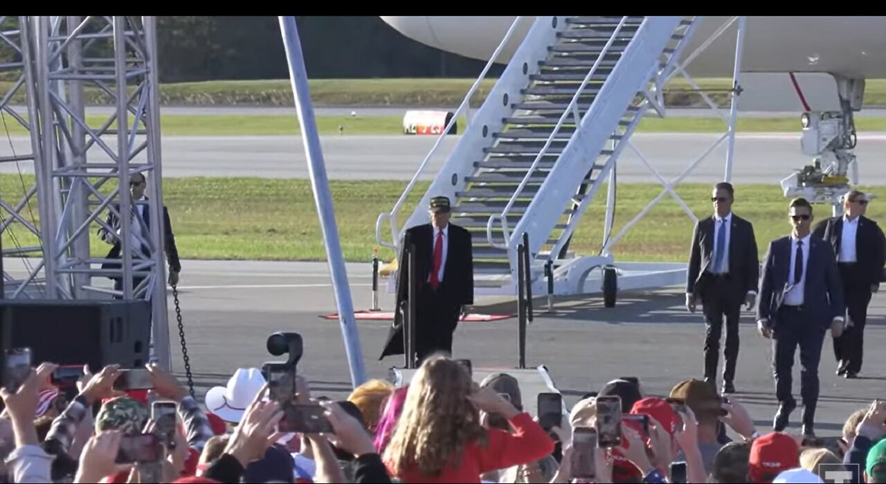 President Trump in Kinston, NC