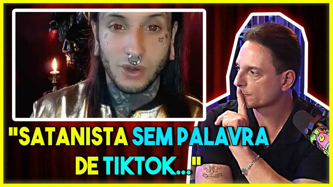 DANIEL MASTRAL MANDA RECADO PARA SATANISTA DO TIKTOK l PODCUT #corte5 #danielmastral