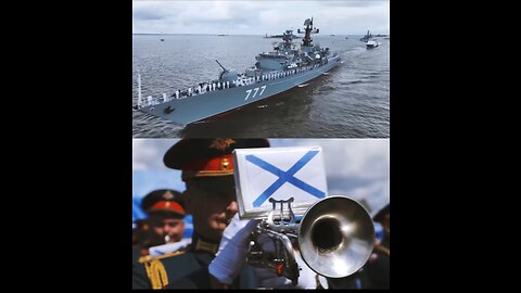 🇷🇺🎼 military sailors and veterans on Russian Navy Day