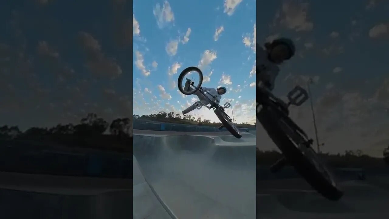 360 bullet time BMX tailwhip, CA