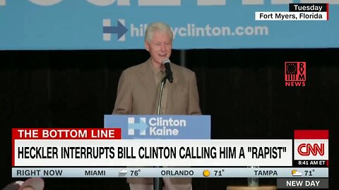 FLASHBACK: 'You're A Rapist' | Bill Clinton Got Heckled While Campaigning For Hillary