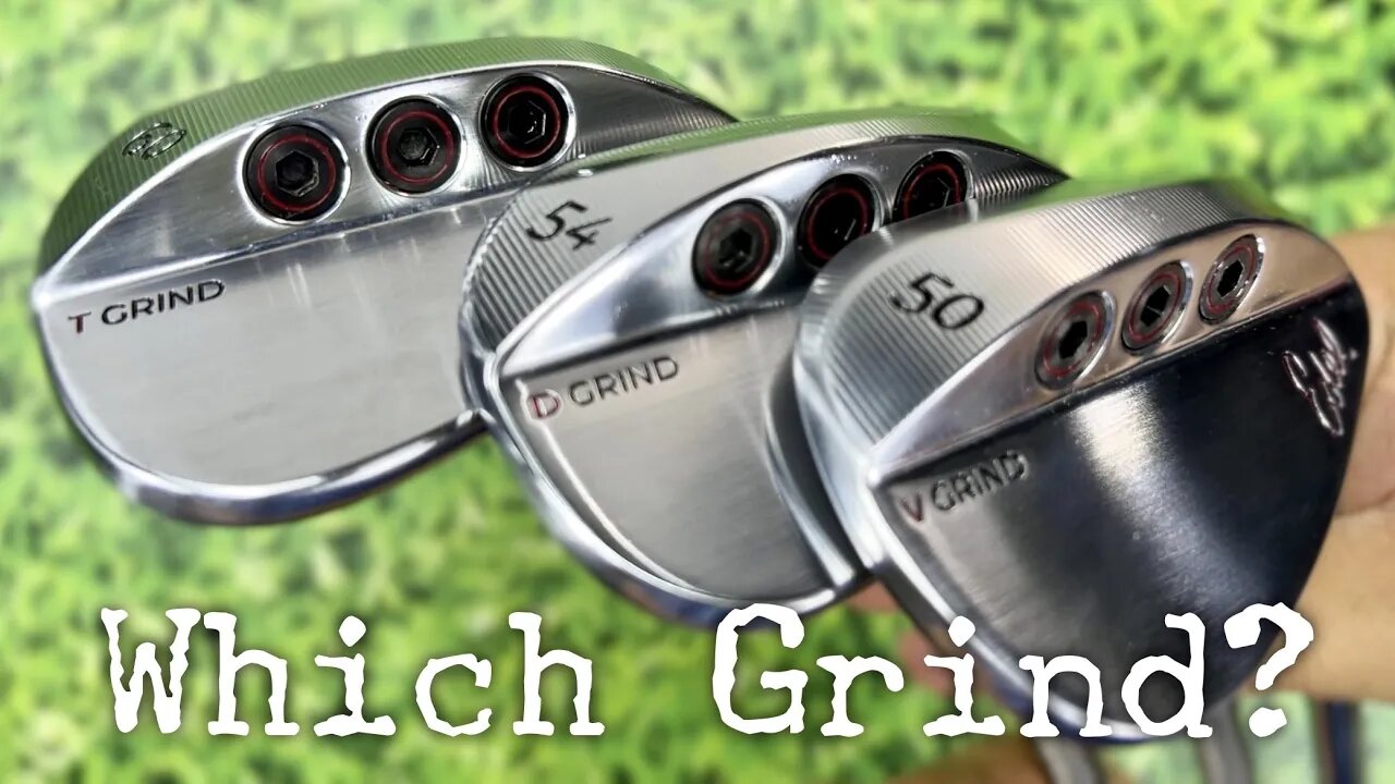 Comparing Edel Golf SMS Wedge Grinds