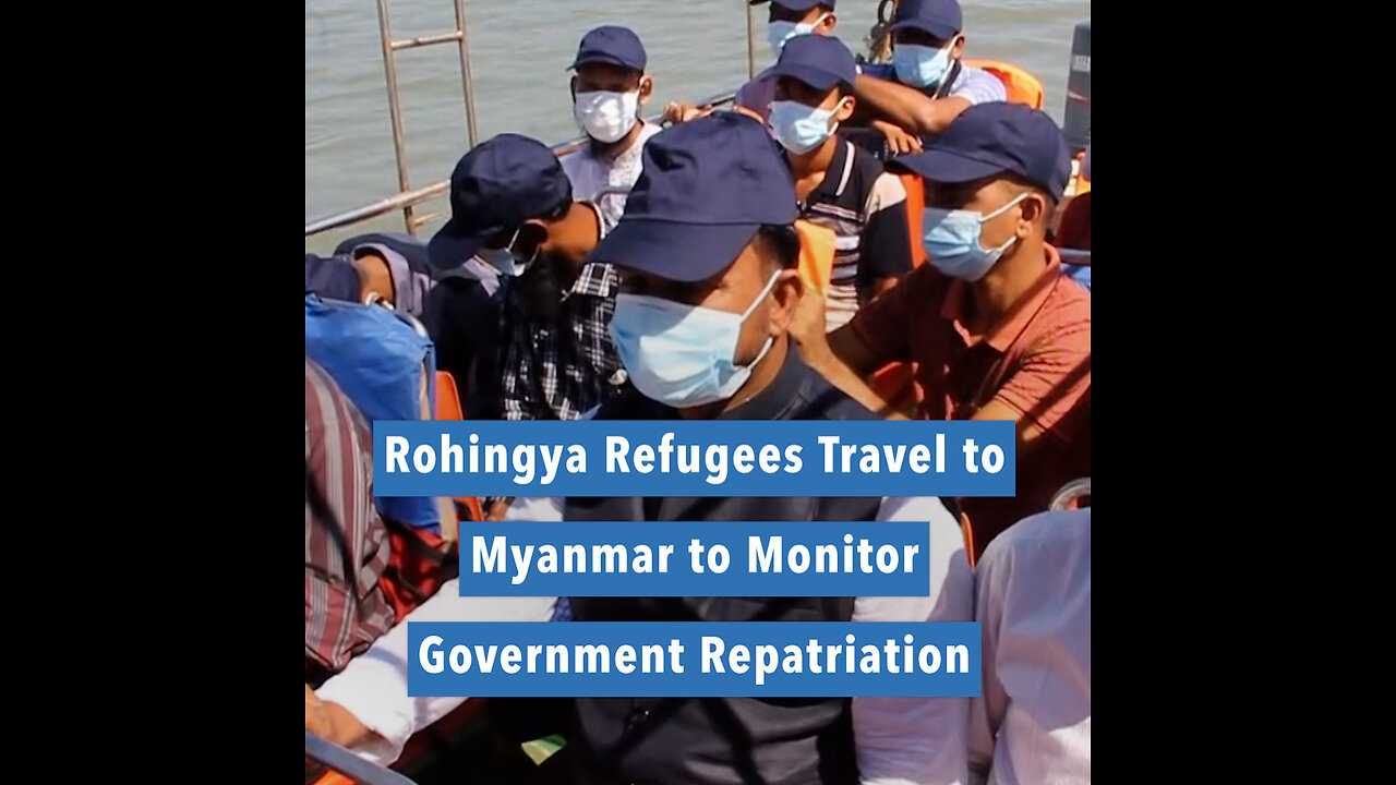 A 27-member delegation, including 20 Rohingya, left for Myanmar’s