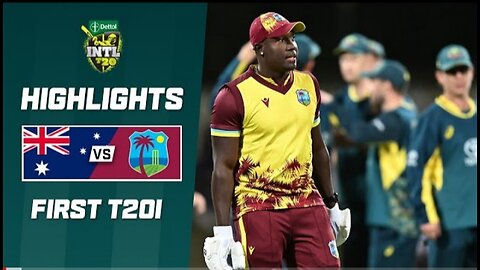 Australia v West Indies _ First T20I