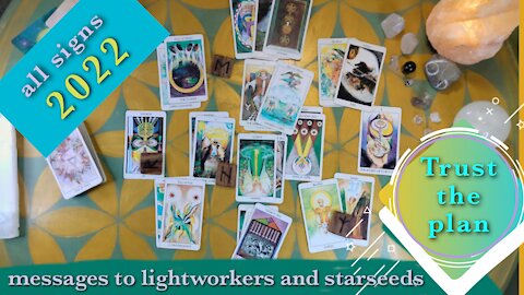 All signs 2022 💥 Trust the plan. Collective tarot reading.