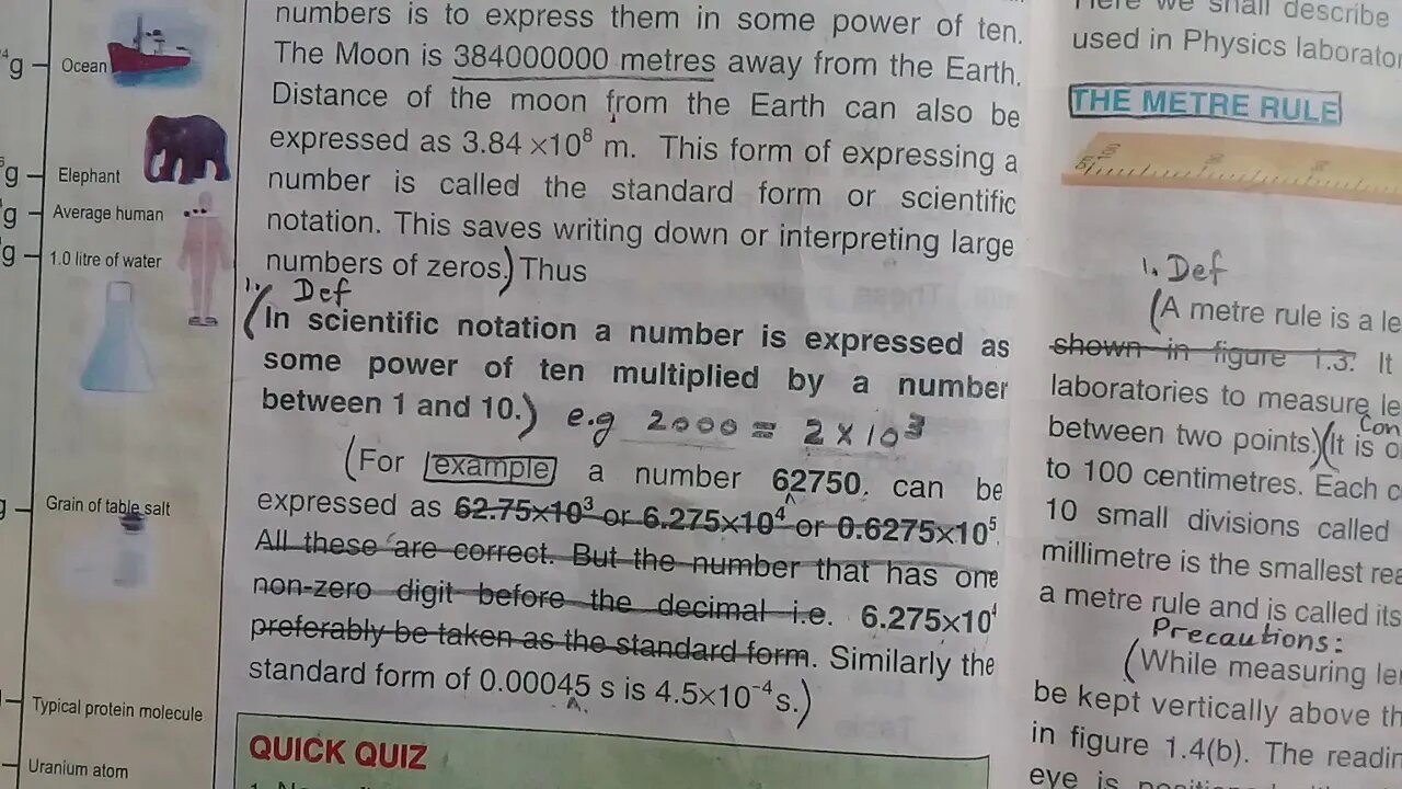 Physics Lecture#4 Pre 9th CH#1Long Q 2