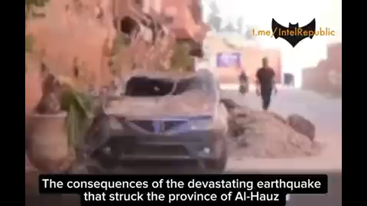 Very terrible news #Sad Ministry of Interior of #Morocco: reports death toll from #earthquake