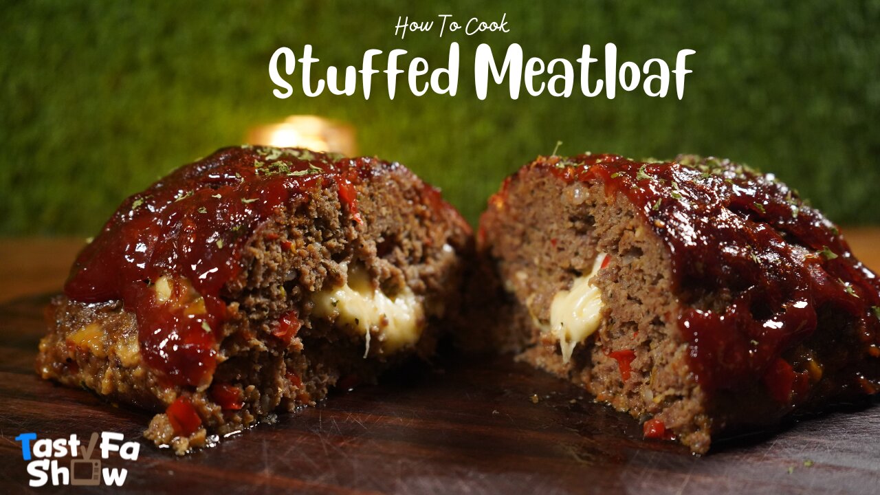 How To Cook Homemade Stuffed Meatloaf | Meatloaf Recipe |