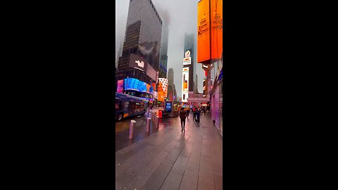 NEWYORK morning time square