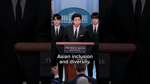 Namjoon speech at white house with eng sub #btswhitehouse