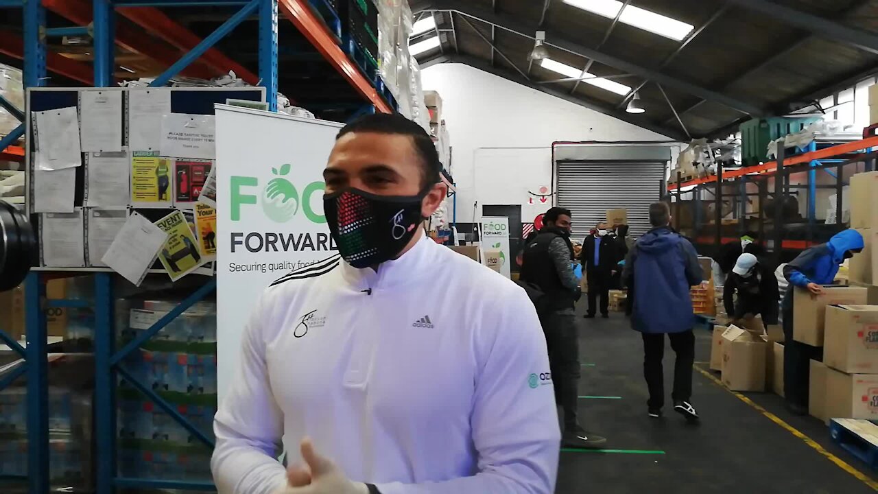 SOUTH AFRICA - Cape Town - Bryan Habana Foundation (Videos) (2ps)