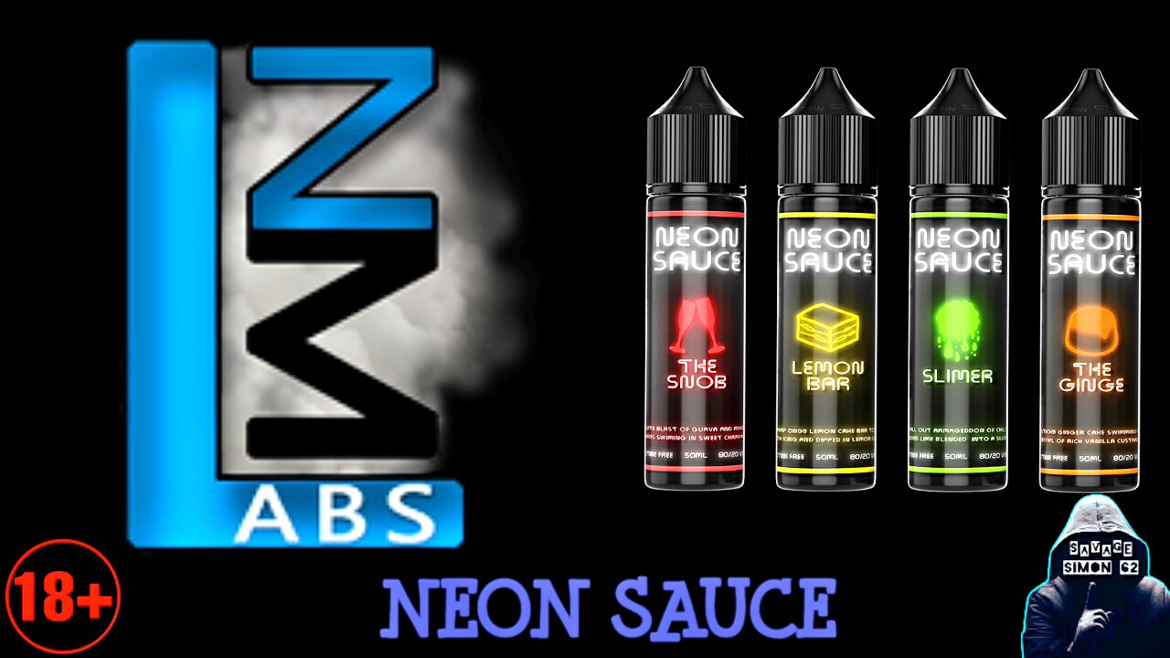 NEON SAUCE RANGE /E-LIQUID REVIEW #nmlabs #neonsauceliquids #ukeliquid