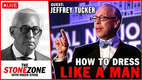 HOW TO DRESS LIKE A MAN w/ Jeffrey Tucker - DeSantis' Not So Secret Plan