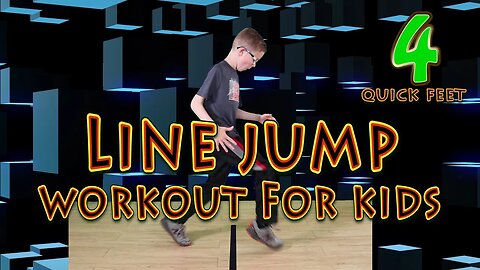 Line Jump Workout For Kids