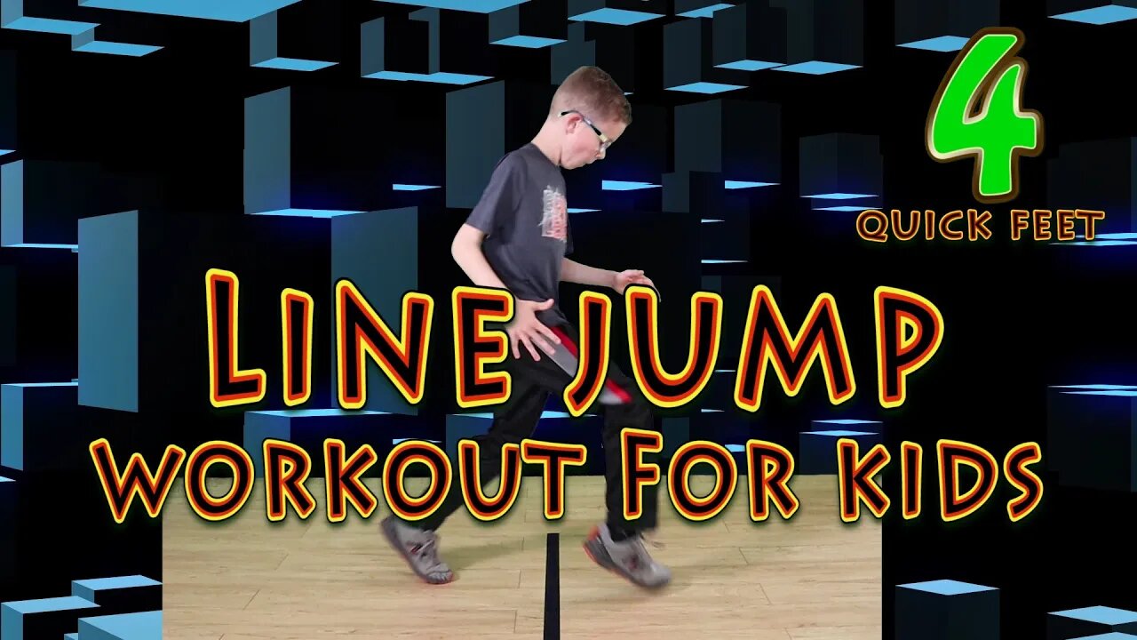 Line Jump Workout For Kids