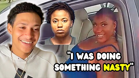 Woman Got Caught Scratching Her Cat Inside Her Aunties Car In Public After She Killed Her Boyfriend!