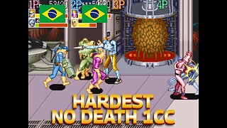 Captain Commando Readjusted, Hardest, No Death, 1CC, 2P Double Random Select, キャプテンコマンドー