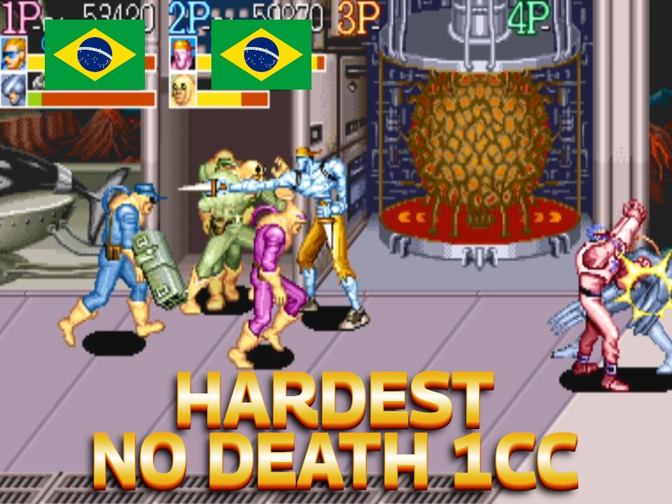 Captain Commando Readjusted, Hardest, No Death, 1CC, 2P Double Random Select, キャプテンコマンドー