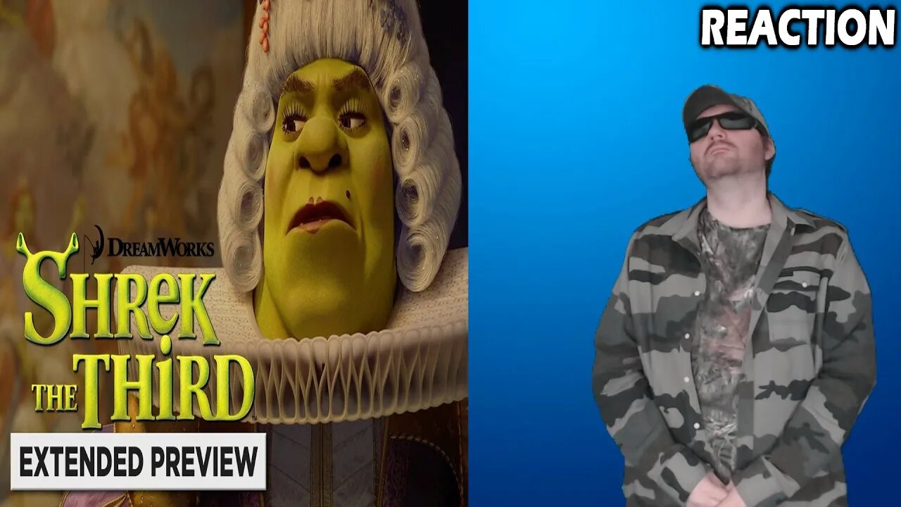 Shrek The Third - An Ogre As King?! - Extended Preview REACTION!!! (BBT)