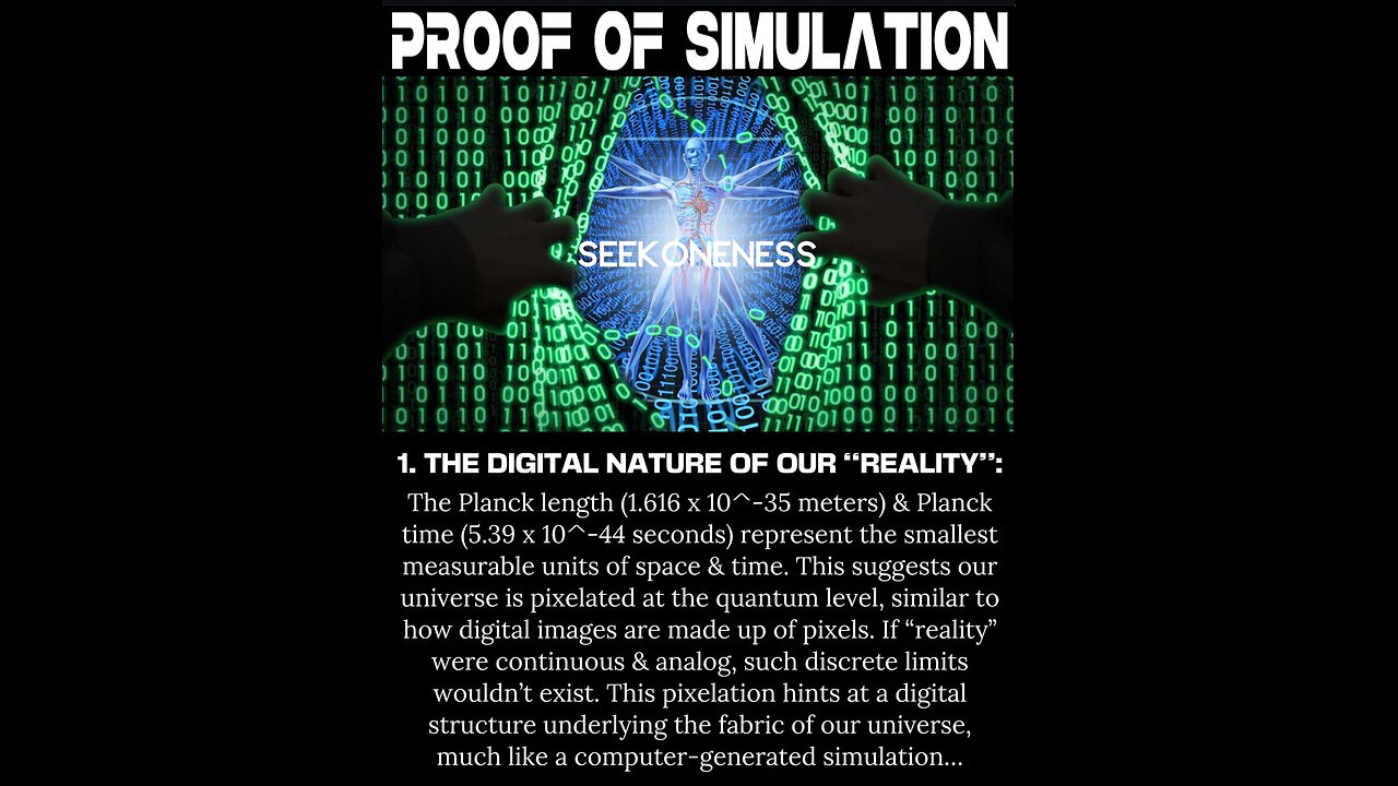 Proof of Simulation: Unveiling the Digital Nature of Our Reality