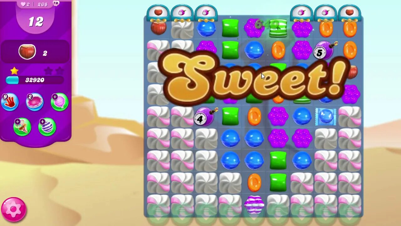 Candy Crush Saga Level 268