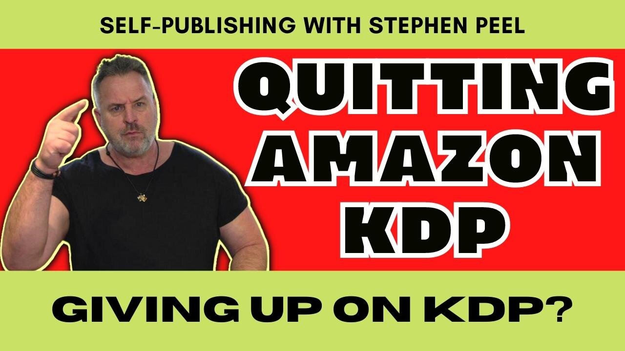 Quitting Amazon KDP Print On Demand Self-Publishing Platform