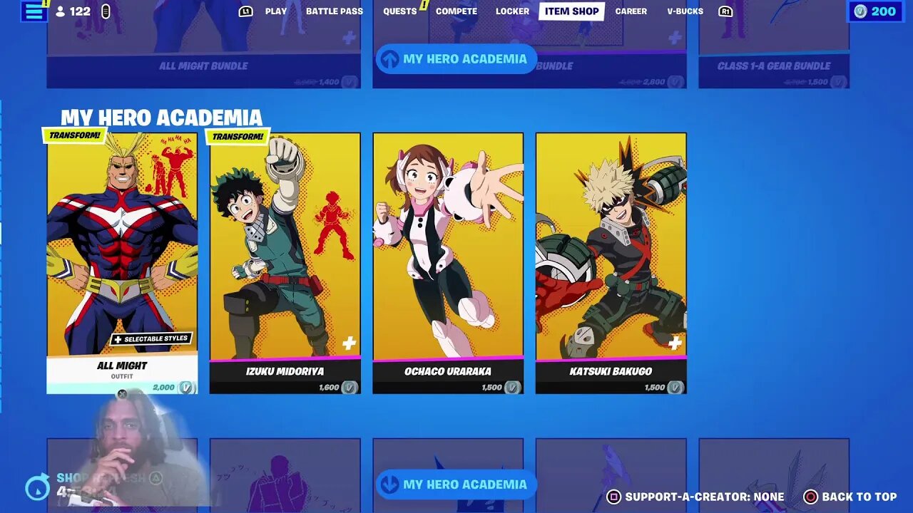 Fortnite with Rock Mercury